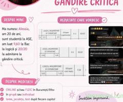 Meditatii Logica si Gandire Critic