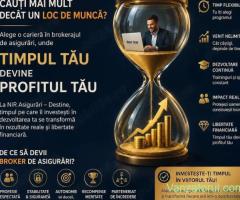 Timpul Tău. Afacerea Ta. Venitul Tău. Alătură-te Echipei Destine