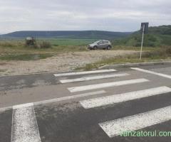 vand teren extravilan Aiud 3300 mp front strada 23m