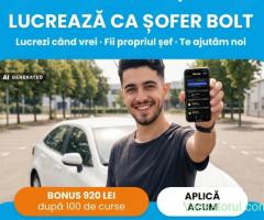 Devino Șofer cu Eternis Bolt - Partener Oficial!