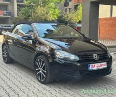 Golf Cabrio 2.0 Tdi 140 cp Piele Maro
