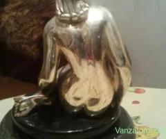 Statueta nud suflata argint