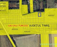 Teren intravilan in Sacosu Turcesc
