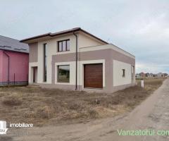 Casă nouă din 2025 semifinisată, în Curtici cartier nou, teren 500 mp