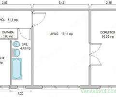 Apartament 2 camere la parter langa Complex Doina Calea Sagului