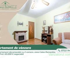 Apartament decomandat cu 2 camere, zona Calea Romanilor, Arad