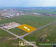 Teren logistic de vânzare 5.000 mp – acces Centura Arad | PUZ aprobat