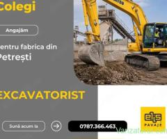 Angajam Operator Excavator Buldoexcavator