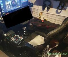 Joystick F-16 Pedale Fanatec, Cockpit SimLab PX1 Simulator zbor simracing VR
