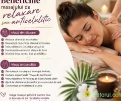 masaj de relaxare si anticelulitic