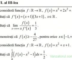 Meditatii Bacalaureat Matematica Tehnologic