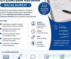 Meditatii Bacalaureat Limba Romana
