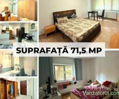 Apartament 3 camere, decomandat, centrală, zona Lipovei