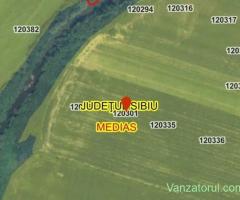 Teren intravilan de vânzare, 3700 mp, Mediaș, județul Sibiu