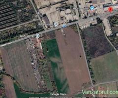 Teren constructii industriale cu PUZ situat la iesirea din Timisoara spre Utvin