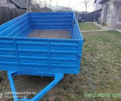 Remorca agricola cu o axă