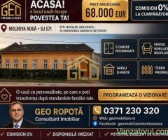 Casa 5 camere in Moldova Noua