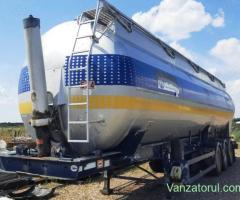 semiremorca Silo Feldbinder 58 m3, aluminiu