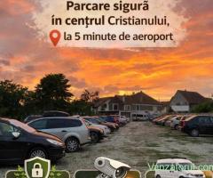 Parcare cu transfer lângă aeroportul din Sibiu! (3 min.) Zona locuita !!!