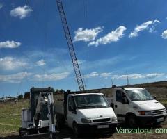 Executari sapaturi si santuri cu excavator.