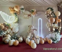 Aranjamente baloane Ramnicu Sarat Buzau decor foto photocorner