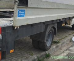 Platforma cu troliu si rampe