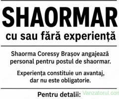 Shaormeria Coressy Brașov Angajează
