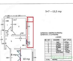 Apartament cu 2 camere , centru Barlad
