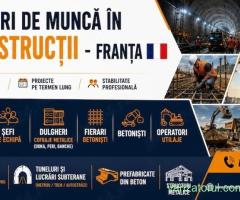 Șef Șantier, Șef de Echipă Construcții - FRANȚA - Angajare față în față