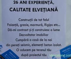 Echipa serioasa executam lucrari de constructii si amenajari interioare