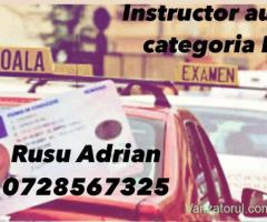 Instructor auto cat. B