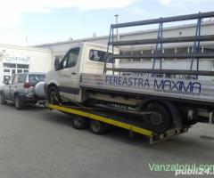 remorcare tractare cu platforma , plus persoane
