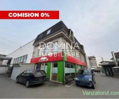Închiriere spaţiu comercial *100 mp - vitrină 20 m.l. - parter* Piaţa Centrală