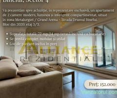 EXCLUSIVITATE | Apartament 2 camere + terasă + parcare – Sector 4