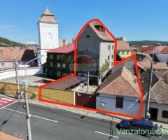 Cladire in zona centrală Mediaș - 363 mp construiți , curte 325mp