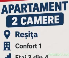 Apartament 2 camere,confort 1, - Resita