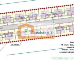 Investie, Balotesti, 15000mp intravilan, D 54,7ml, zona noua de case