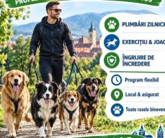 Plimbari ingrijire la domiciliu animale de companie (caini, pisici, pesti, rozatoare)