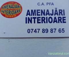 Amenajari, Finisaje Interioare si exterioare, Constructii