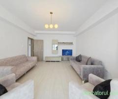 3 camere zona Centru bloc nou CT Ac mobilat si utilat