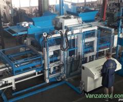 Vibropresa AUTOMATA fabricare pavele, boltari, borduri, dale, etc