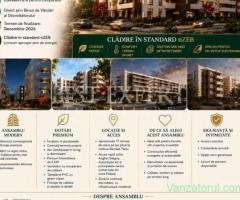 2 Camere cu Birou și 2 Băi | 72,53 mp Total | Comision 0%