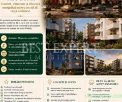 2 Camere Decomandat | 57,90 mp | Bucătărie Separată | Comision 0%