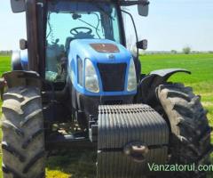 Vând tractor New Holland T6070 un singur proprietar, cumpărat nou prin dealer oficial NHR