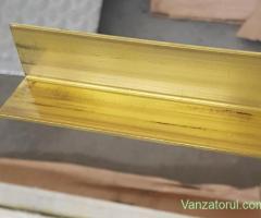 Cornier alama 20x20x1.5mm CuZn37 CW508L profil L alama coltar alama Brass angle profile CuZn39Pb3