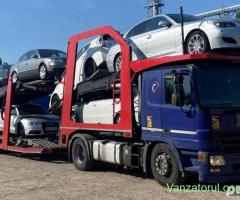 Transport pe platforma auto transport on the platform