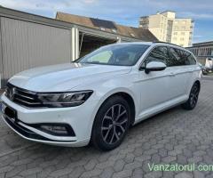 VW Passat Variant Buss 2.0TDI, DSG, LED, camera, carlig, incalzire stationara, Apple Car, Navi
