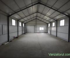 Hală metalică industrială NOUĂ, vânzare sau închiriere cu destinație producție și depozit