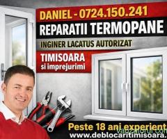 Reparatii Reglaje Usi Ferestre Termopan Lacatus Timisoara