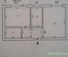 Persoana fizica vand apartament 2 camere decomandat, Tatarasi, etaj intermediar